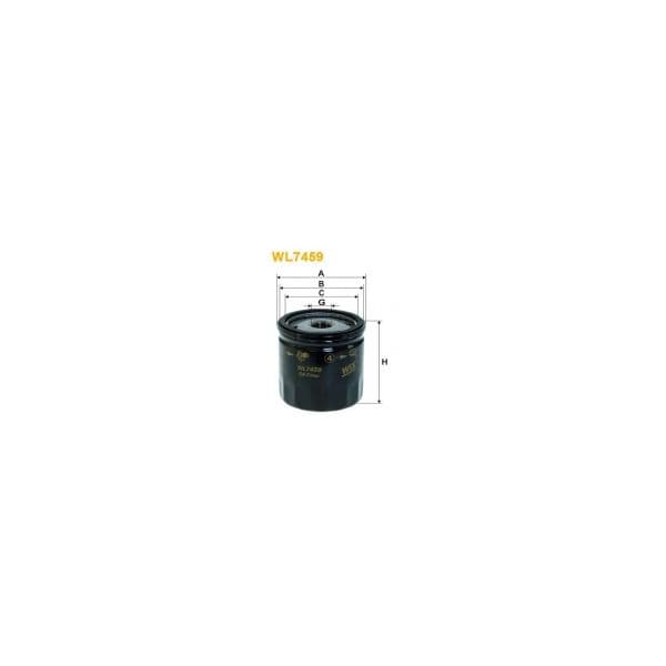 Wix Filters WL7459 - Filtro de óleo - 5050026352442