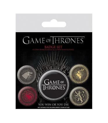 Pyr Set De Chapas Got 4 Casas