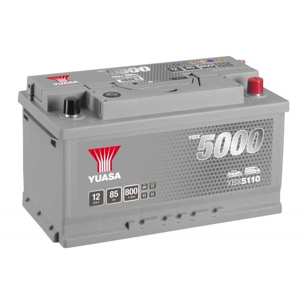 Yuasa Bateria 12V 85Ah, LB4, Terminal Positivo à Direita - YBX5110