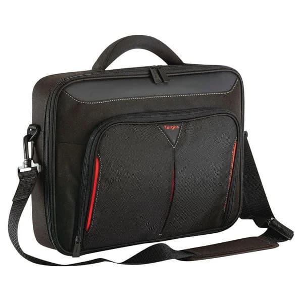 DELL Classic+ mala para portáteis 35,6 cm (14") Pasta Preto, Verm