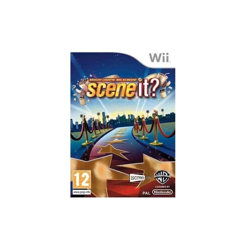 Scene It? Bright Lights Big Screen Nintendo Wii