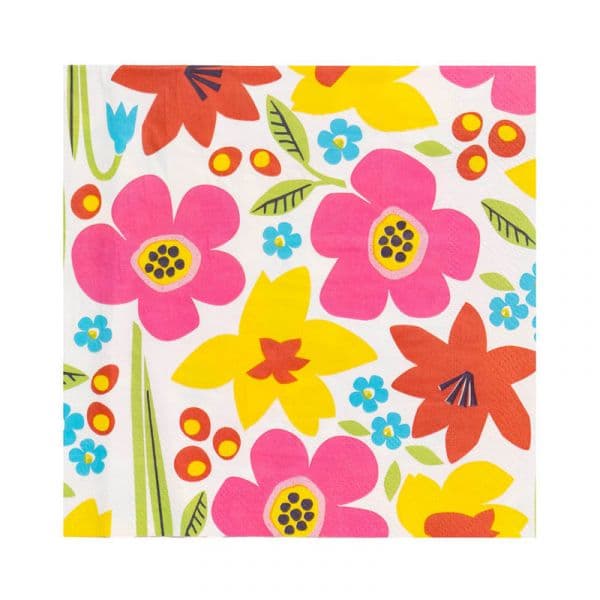 Talking Tables Guardanapos Florais Multicor - 170133349