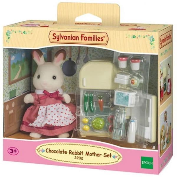 Sylvanian Families Conjunto de Cozinha Mãe Coelho