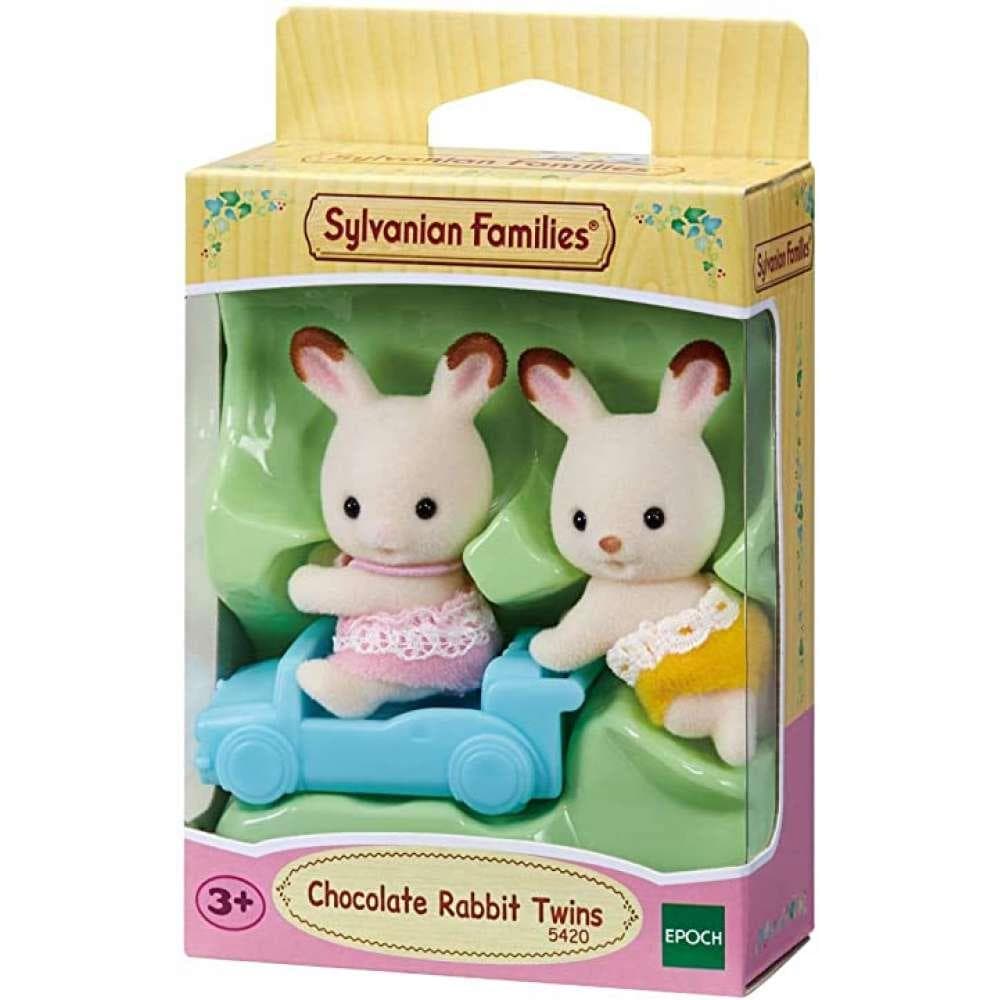 Sylvanian Families Coelhos Chocolate Gémeos