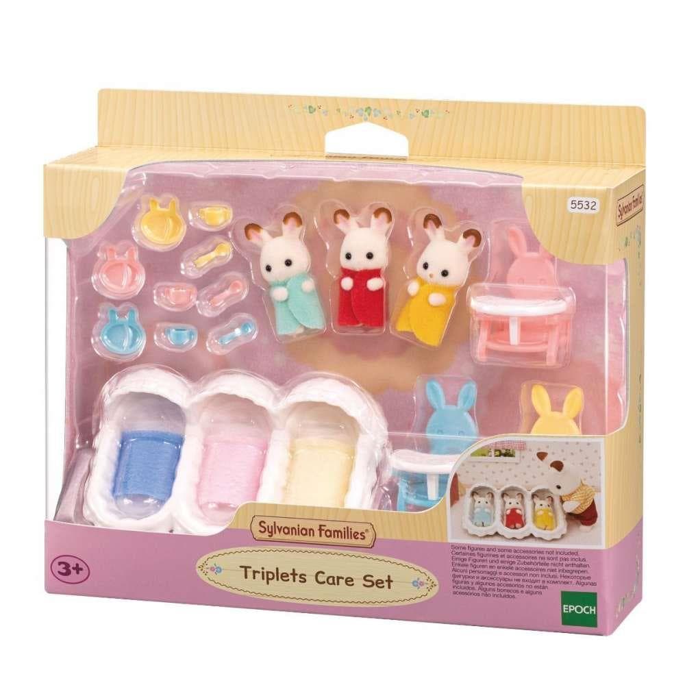 Sylvanian Families Conjunto de Quartos Sylvanian Village Triplets