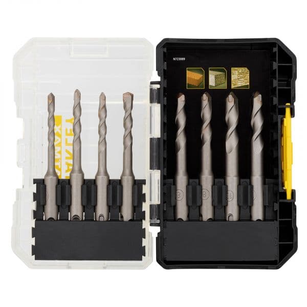 Stanley Jogo de 8 Brocas Sds-plus ø 5, 6 (2), 7, 8 (2), 10 (2) mm - STA88555-XJ