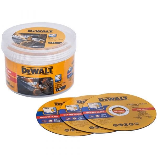 Dewalt Pack 50 Discos 125x1mm - DT20598-QZ
