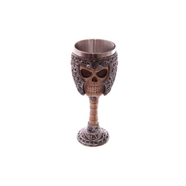 Puckator Copa Crânio Guerreiro Gótico Preto