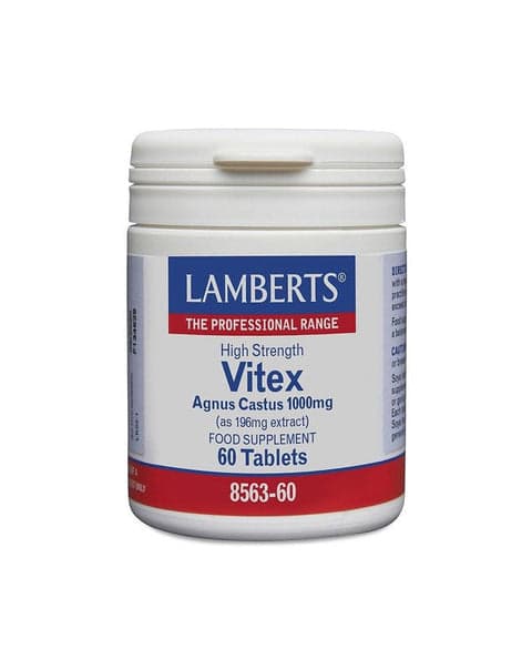Lamberts Vitex Agnus Castus 1000mg 60 Comprimidos