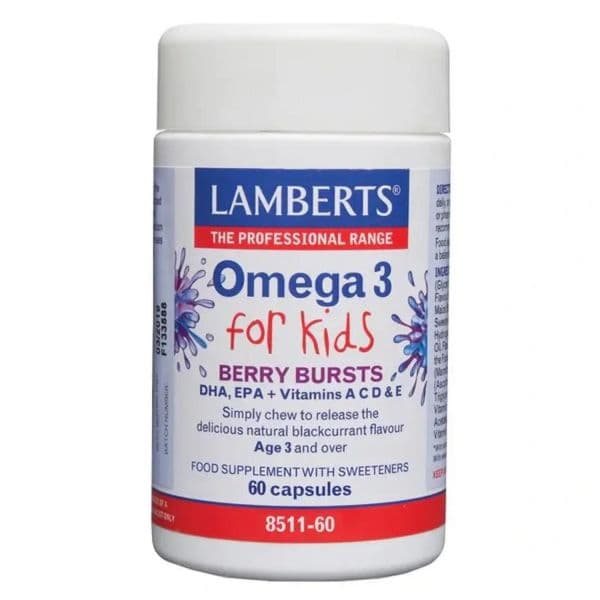 Lamberts Omega 3 For Kids 60 Cápsulas