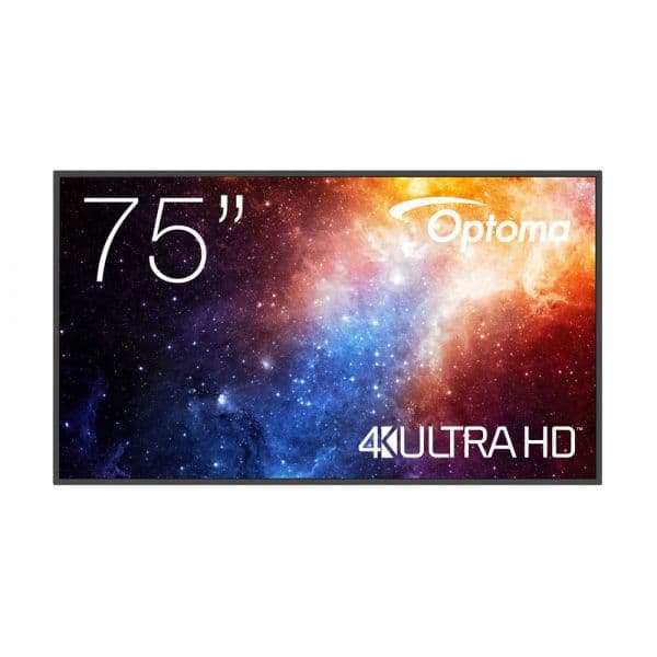 Optoma 75" N3751K Monitor LED 4K com Android e WiFi