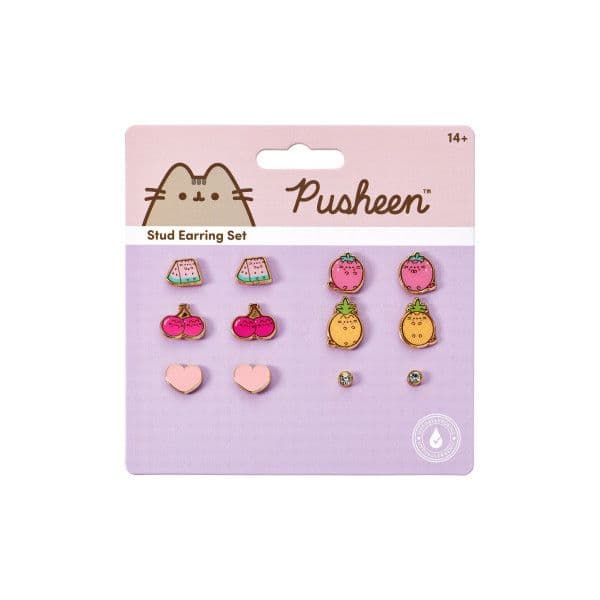 The Carat Shop Pusheen - Conjunto 6 Pares - PTCES117