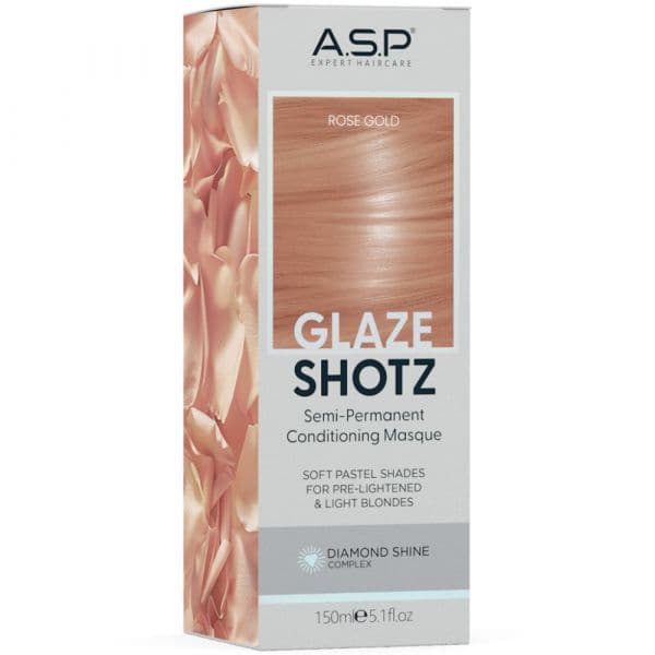 ASP Glaze Shotz Máscara de Coloração Semi-Permanente Rose Gold 150ml