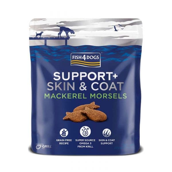 FISH4PETS F4D Support+ Pele e Pêlo Brilhante 225g