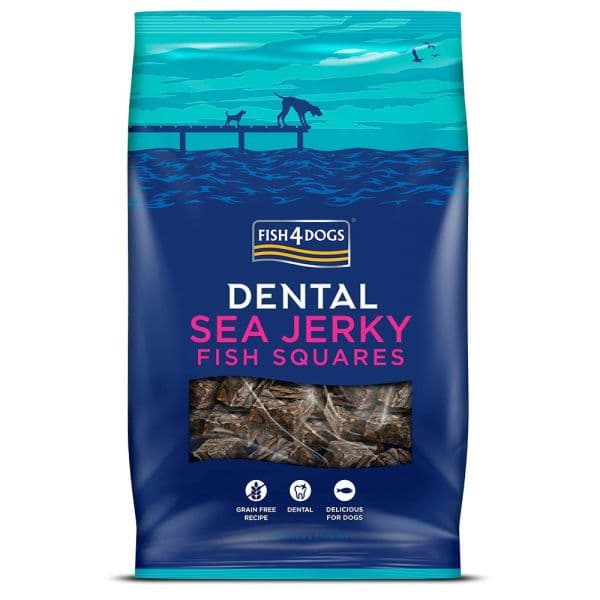 FISH4PETS F4D Dental Quadrados de Peixe Seco 575g