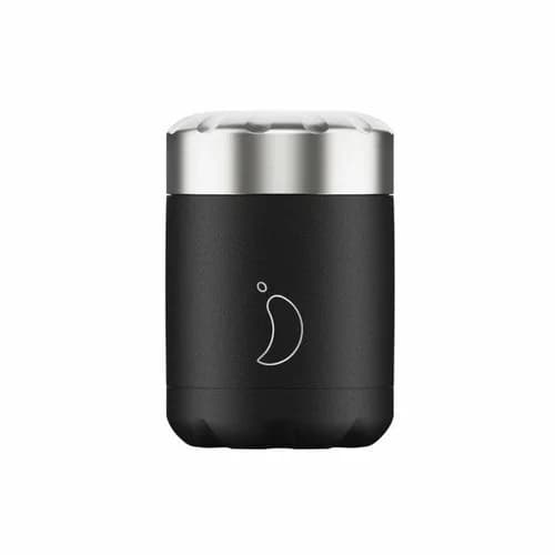 CHILLY'S Termo para Sólidos Monochrome Black 300ml F300MOBLK
