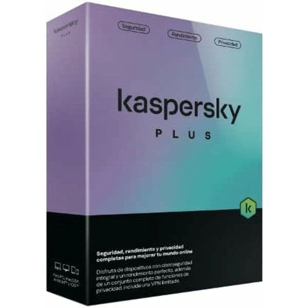 Software Kaspersky Plus 3 Dispositivos noCD ES