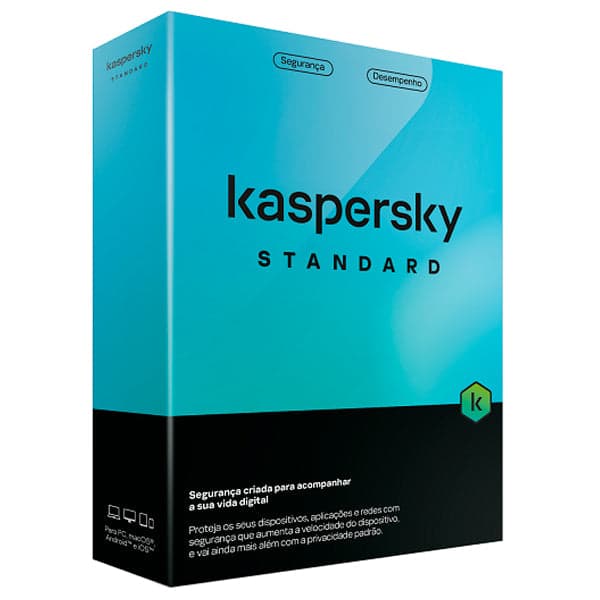 Kaspersky Standard 5 Dispositivo / 1 Ano - KASKL1041S5EFS