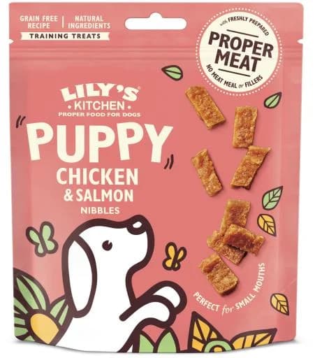 Lily?s Kitchen Puppy Chicken & Salmon Nibbles 70 g