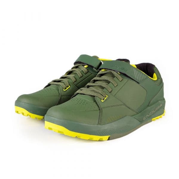 Endura Burner Mt500 Mtb Shoes Verde 45 1/2 Homem