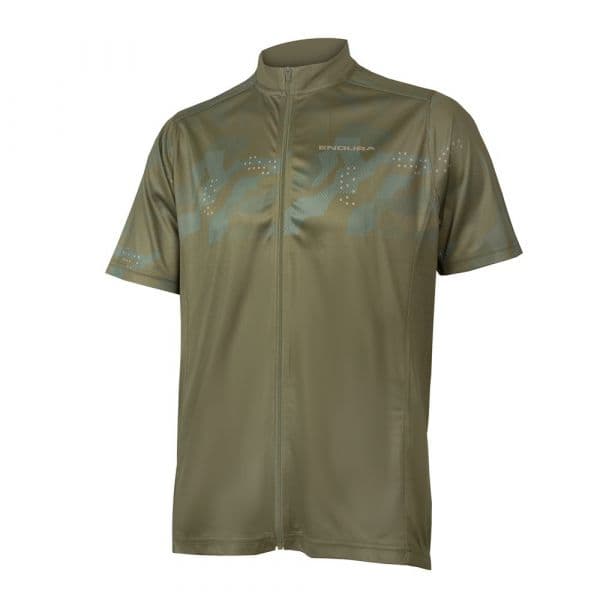 Endura Hummvee Ray Short Sleeve Jersey Verde S Homem