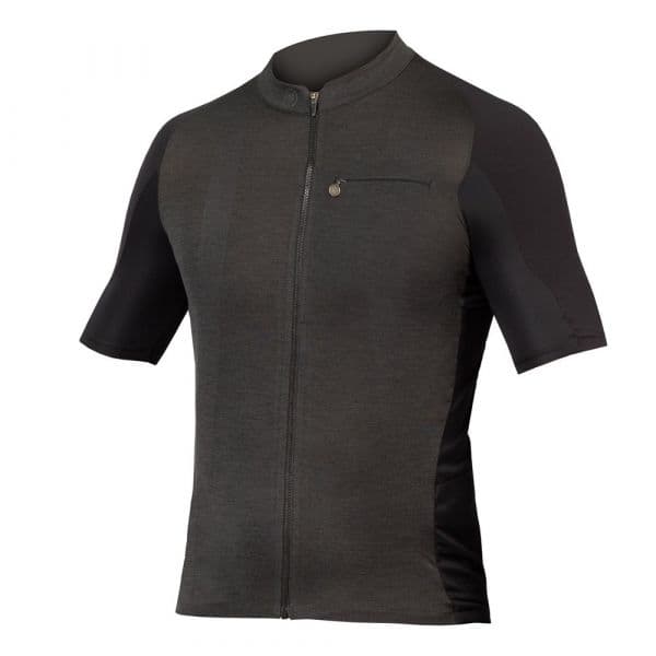 Endura Gv500 Reiver Short Sleeve Jersey Preto L Homem