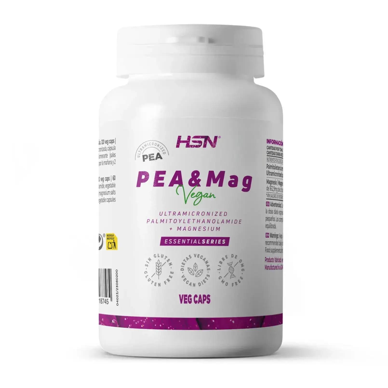 HSN Pea & Magnésio 120 Cápsulas
