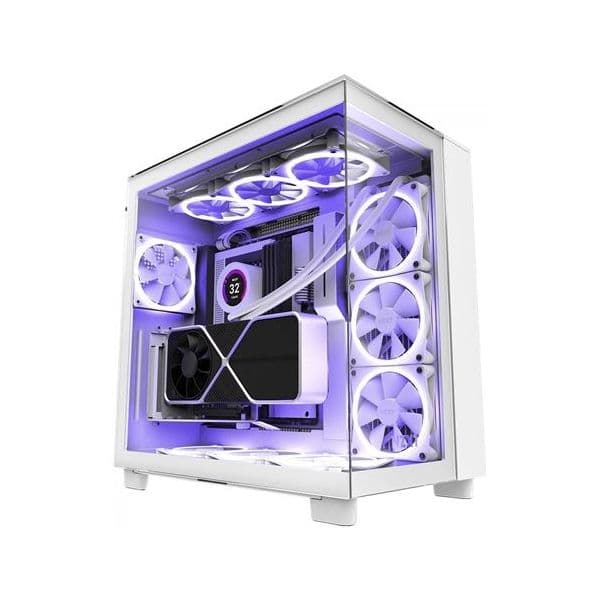 NZXT H9 Elite ATX Vidro Temperado Branca