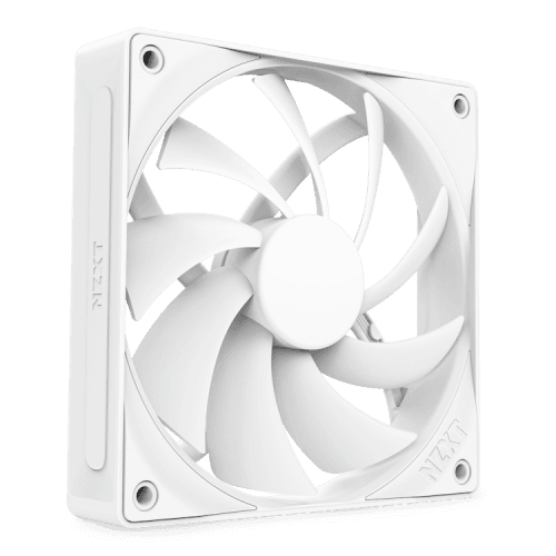 Nzxt Ventoinha 120mm F120Q Quiet Airflow PWM Branca - RF-Q12SF-W2
