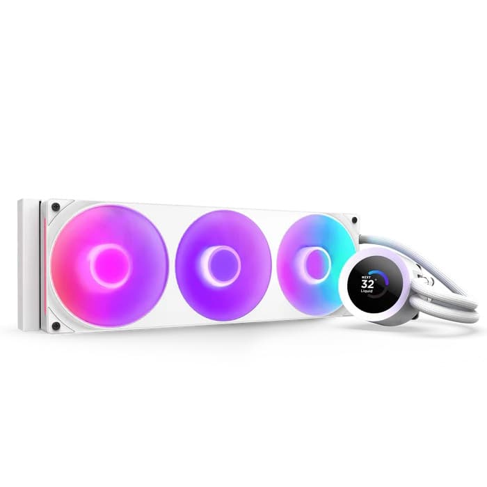 NZXT Kraken Plus RGB 360 Cooler Líquido AIO 360mm Branco