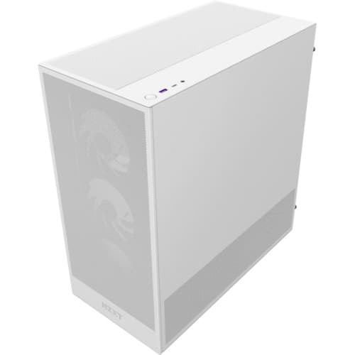 Nzxt Caixa ATX H5 Flow RGB (2024) Vidro Temperado Branca