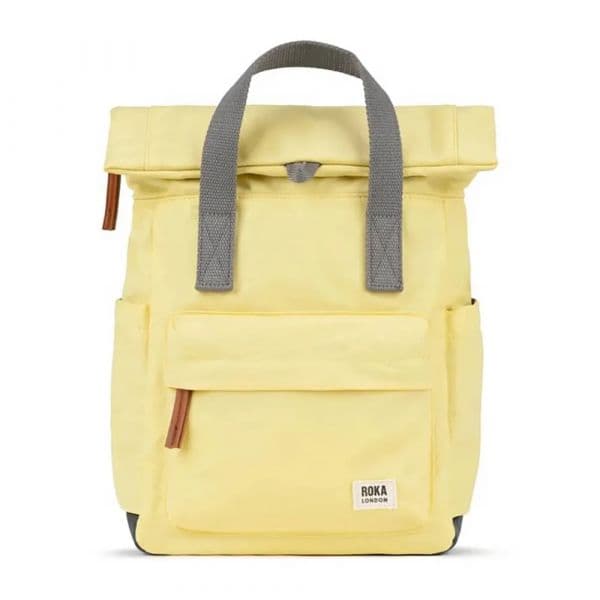 Roka London Mochila Canfield B Recycled Nylon Citron M
