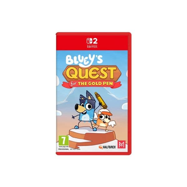Bluey's Quest for the Gold Pen Nintendo Switch 2 Pré-Venda