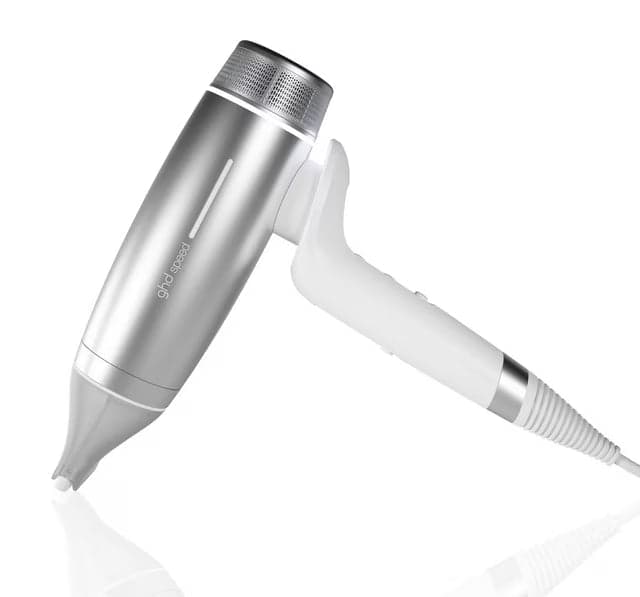 GHD Secador Iónico profissional speed branco metalizado