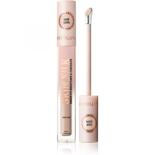 Makeup Revolution Skin Silk Corretor Iluminador Fair Cool 4ml