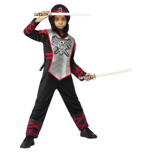 Smiffys Fato Ninja Dragão 10-12 Anos