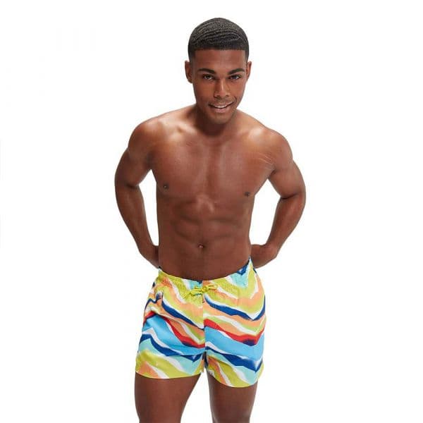Speedo Printed Leisure 14´´ Swimming Shorts Colorido XL Homem