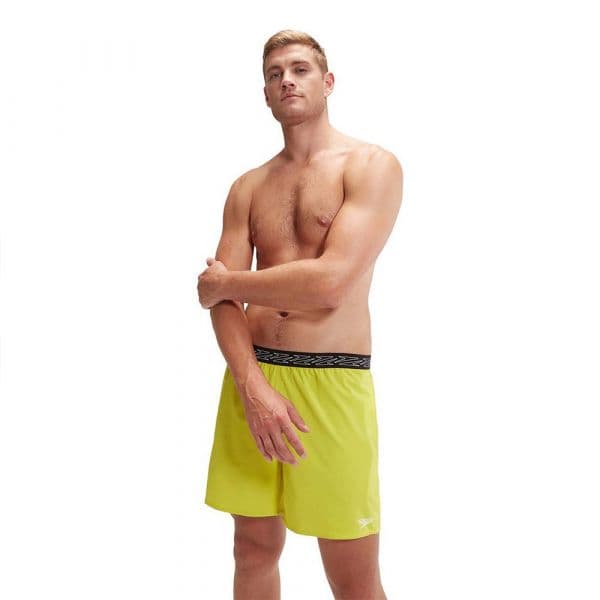 Speedo Hyper Boom Band 16´´ Swimming Shorts Amarelo S Homem