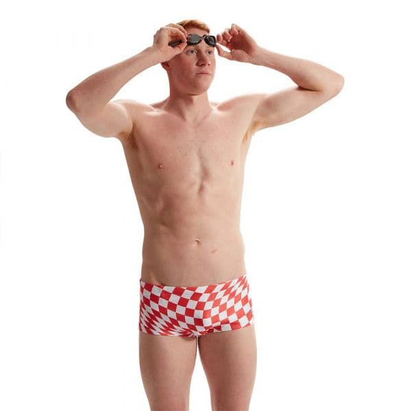 Speedo Club Training Allover Digital 17 Cm Swimming Brief Colorido UK 28 Homem