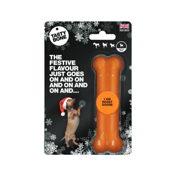 Tastybone Brinquedo Osso em Nylon para Cão Roast Goose