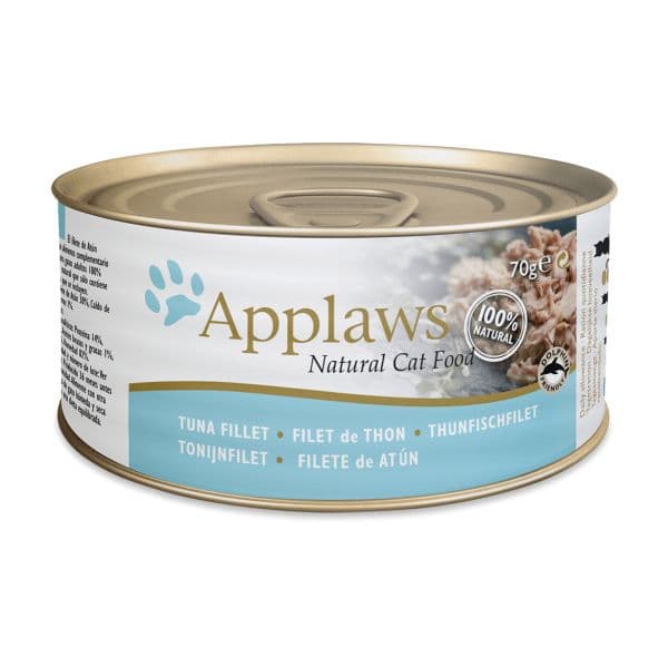 Ração Húmida Applaws Natural Tuna Fillet Cat 156g