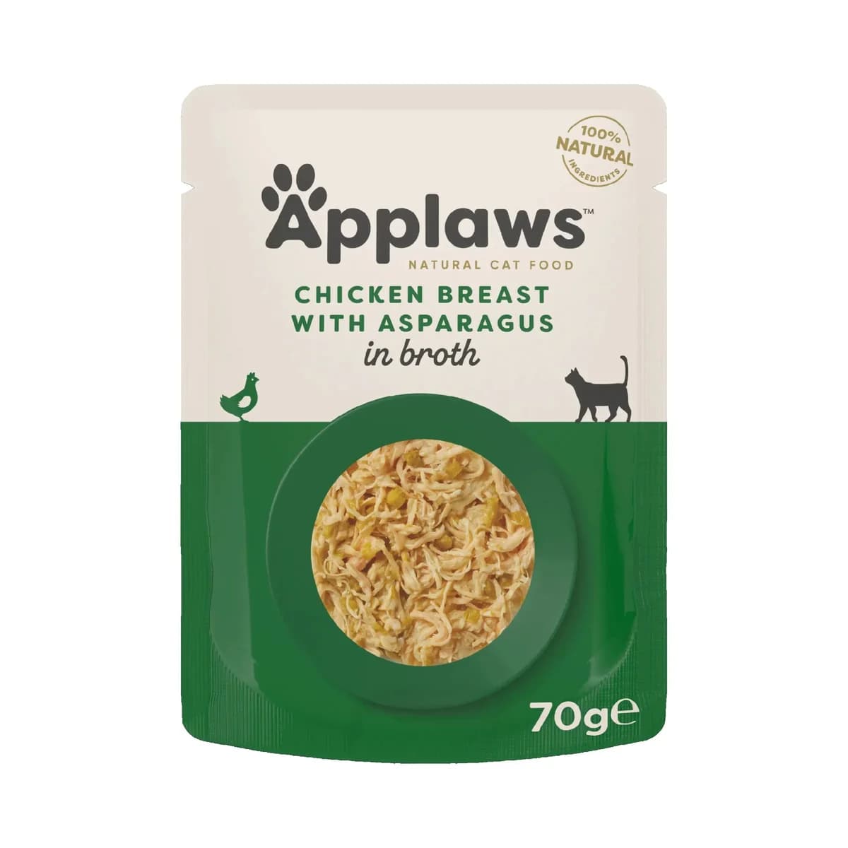 Applaws Gato Saqueta Frango Com Espargos