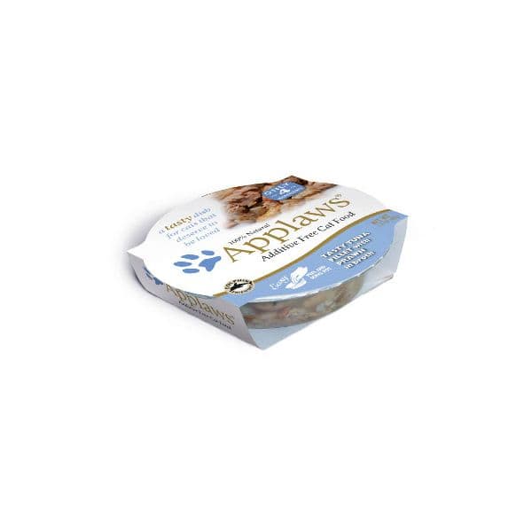 Ração Húmida Applaws Natural Tuna & Shrimp 60g