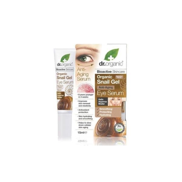 Dr. Organic Bio Baba de Caracol Sérum de Olhos 15ml