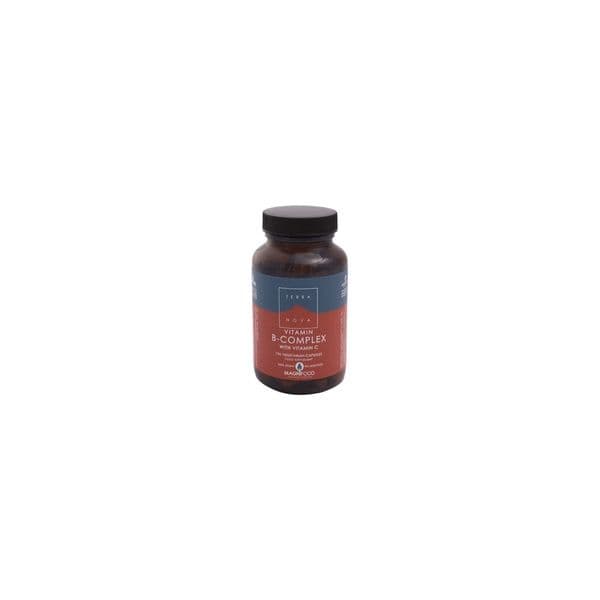 Terranova Vitamina B Complex com Vitamina C 100 Cápsulas Vegetais