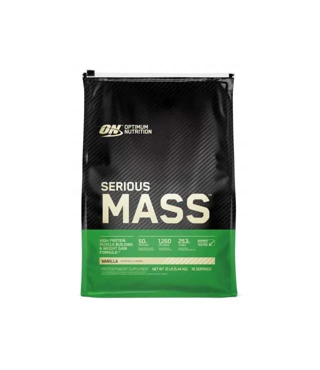 Optimum Nutrition Serious Mass 5,44kg Baunilha