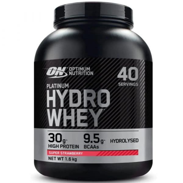 Optimum Nutrition Platinum Hydro Whey 1,5 Kg Morango