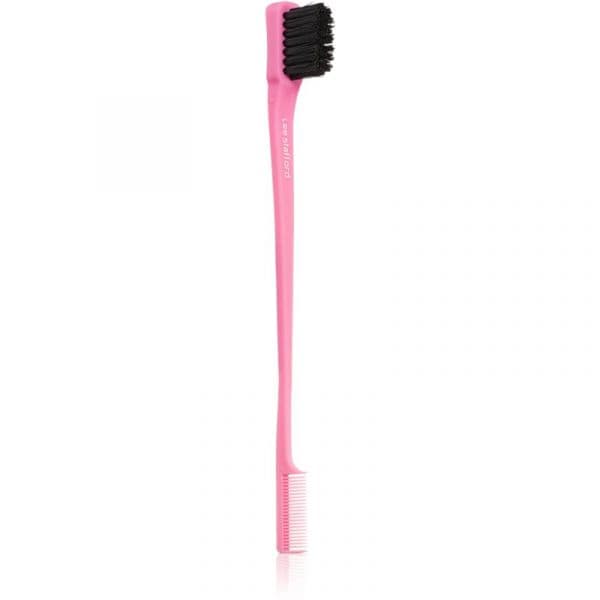 Lee Stafford for The Love of Curls 2 In 1 Edge Brush & Comb Pente para Cabelo Ondulado 1 Unidade