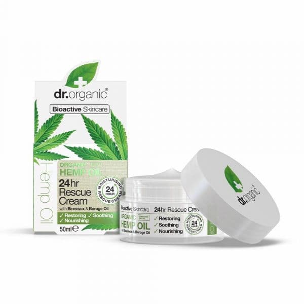 Dr. Organic Bio Creme Hidratante 24H Óleo de Cânhamo 50ml