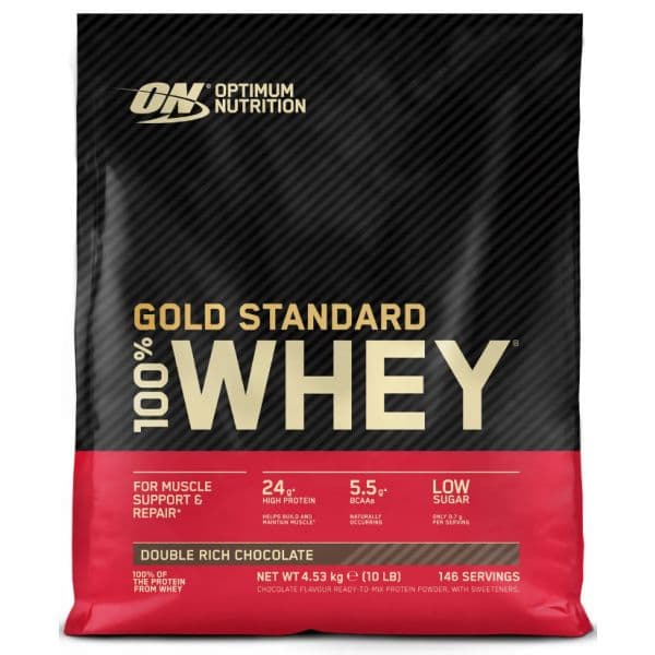 Optimum 100% Whey Gold Standard 4.54kg Chocolate Duplo